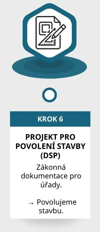 Projekt pro povolení stavby DSP – Ing. Jiří Bednář, zákonná dokumentace pro úřady k rodinnému domu