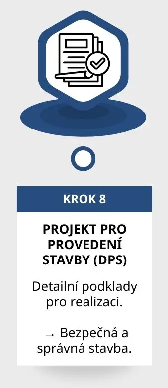 Projekt pro provedení stavby DPS – Ing. Jiří Bednář, detailní podklady pro bezpečnou a správnou realizaci rodinného domu